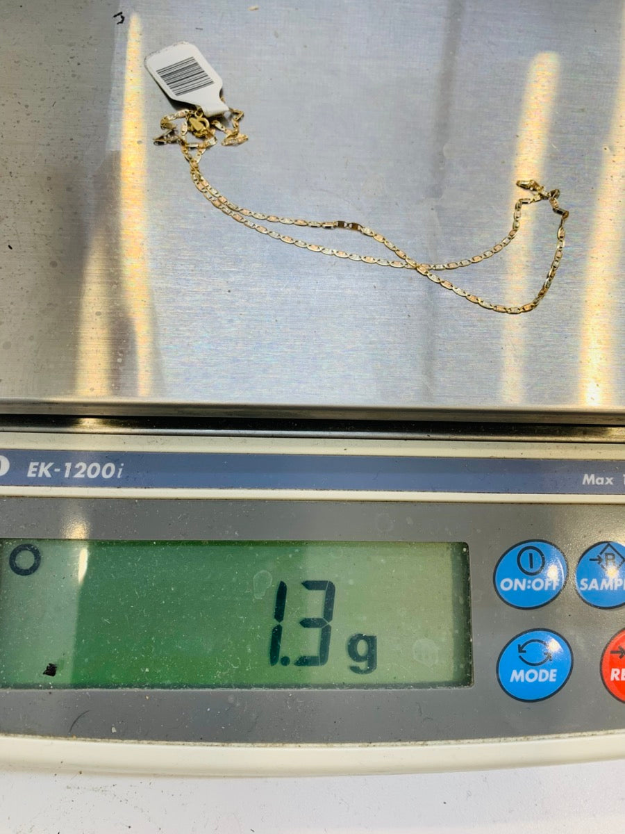14K Yellow Gold Gucci Chain | Size 16 | 1.3g