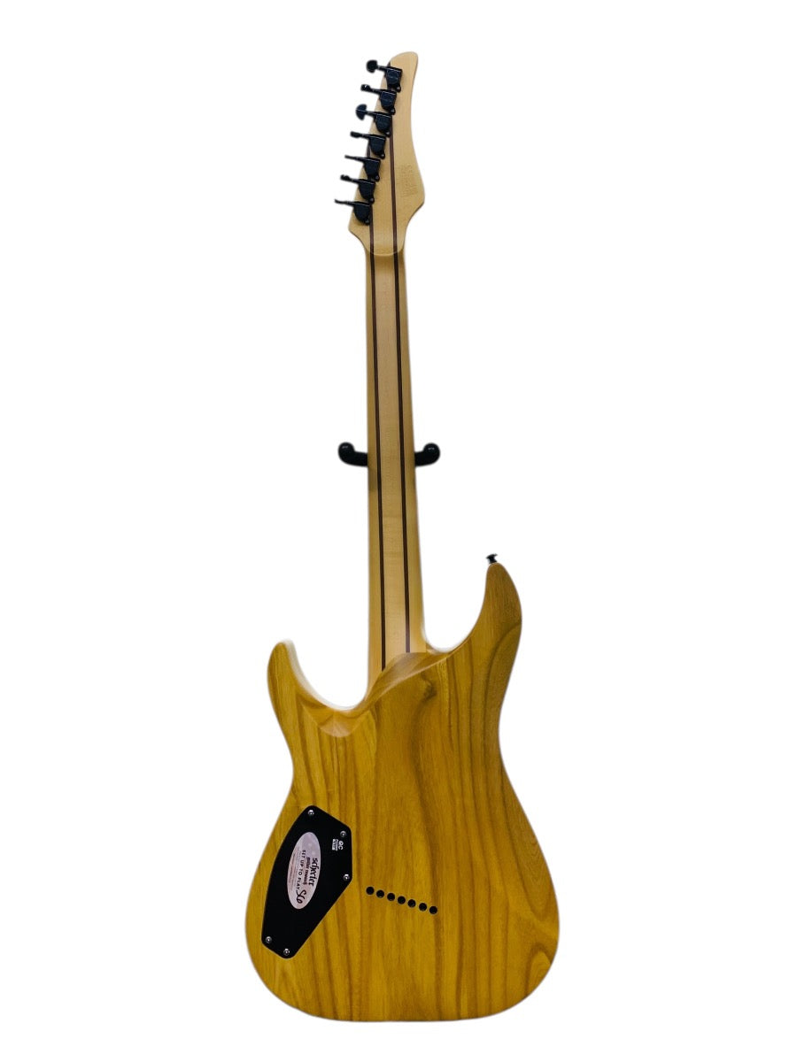 Schecter Reaper-7 Multiscale 7-String Guitar Satin Inferno Burst