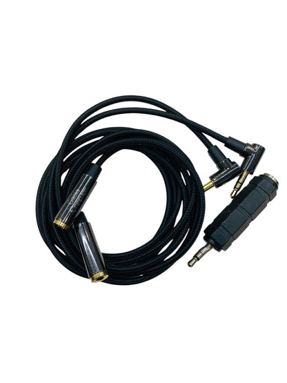 Assorted DJ Mixing/Mic Cables: XLR Male to 1/4" Cables + XLR Cables