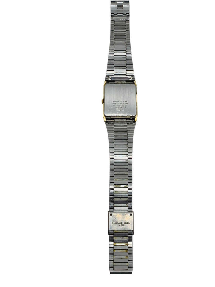 Vintage Pulsar by Seiko Y100-5859 Quartz Gold Tone Men's Watch