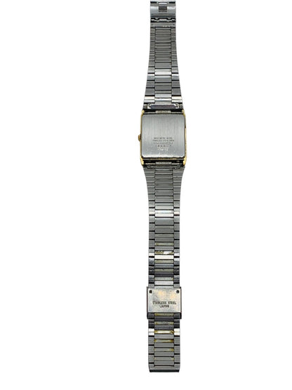 Vintage Pulsar by Seiko Y100-5859 Quartz Gold Tone Men's Watch