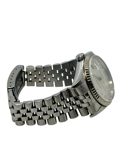 Rolex Datejust 16234 Automatic Staineless Steel Diamond Dial Watch