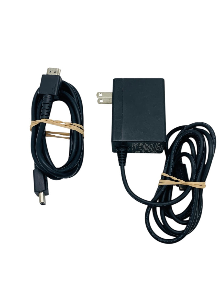 Nintendo Switch OLED Video Game Console HEG-001 Red/Blue w/ Zelda Case