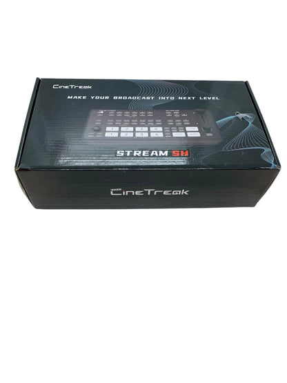 Cine Treak Stream 1/SH/1S Video Switcher 5-CH SDI HDMI USB Multi-Solution Deck