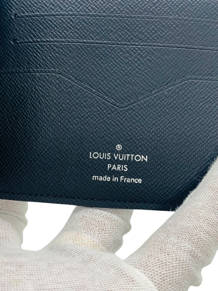 Louis Vuitton Damier Graphite Black Organizer Wallet Money Clip (MB0129)