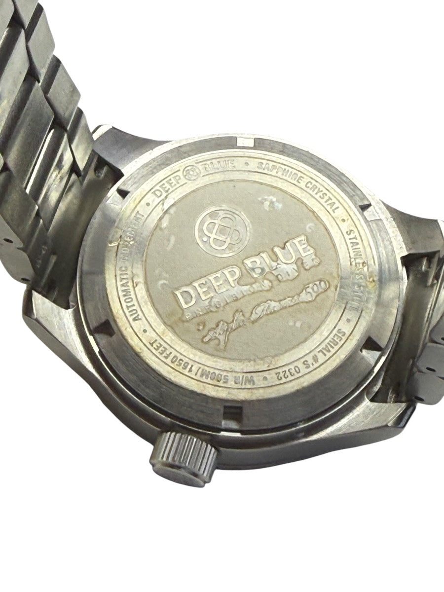 Deep Blue Alpha Marine 500 Men's Watch Automatic Stainless Steel
