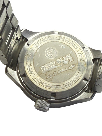 Deep Blue Alpha Marine 500 Men's Watch Automatic Stainless Steel