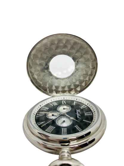 Woodford Half Hunter Pocket Watch, 17 Jewel Face