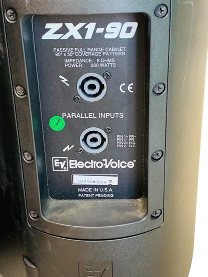EV Electro Voice ZX1-90 Wired Speakers