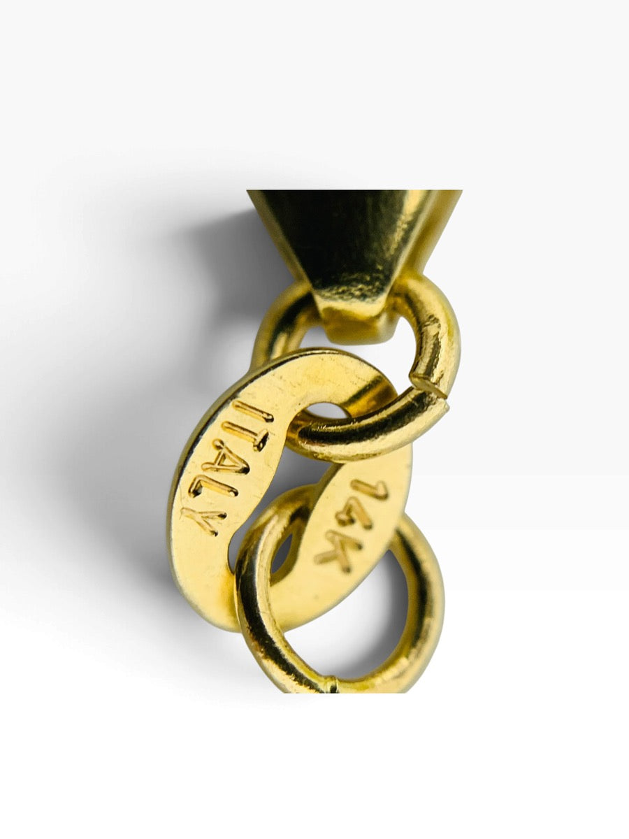 14K Yellow Gold Necklace | Size 18 | 2.2g