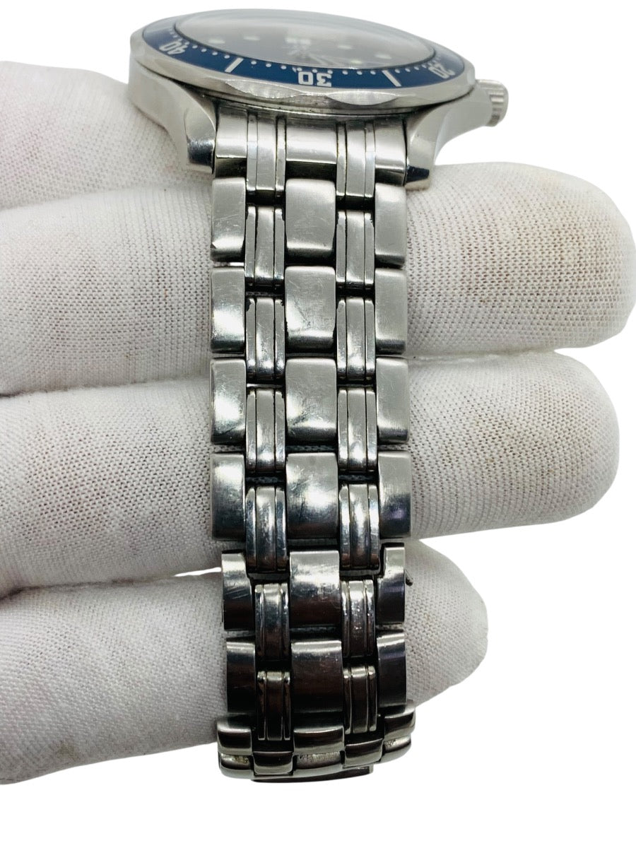 Omega Seamaster Professional 300M 41mm Blue Wave Quartz Swiss 007