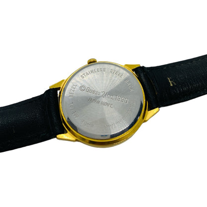 Guess Lady's Dress/Formal Wristwatch 1990 32.5mm Case with Batteries