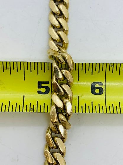 14K Yellow Gold Curb Chain | Size 8 | 60.2g