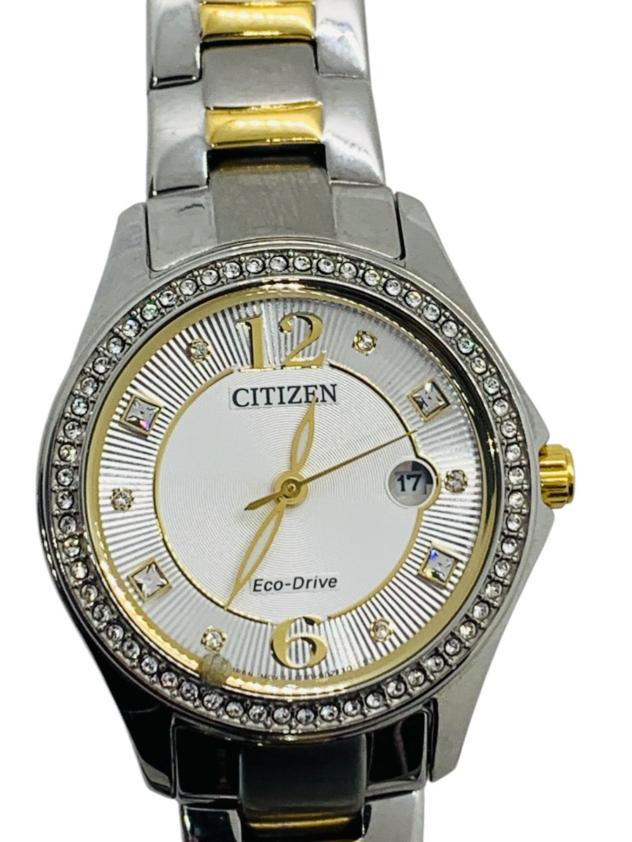 Citizen Eco-Drive Two-Tone S.Steel Quartz Women's Watch 30mm J710-A145906