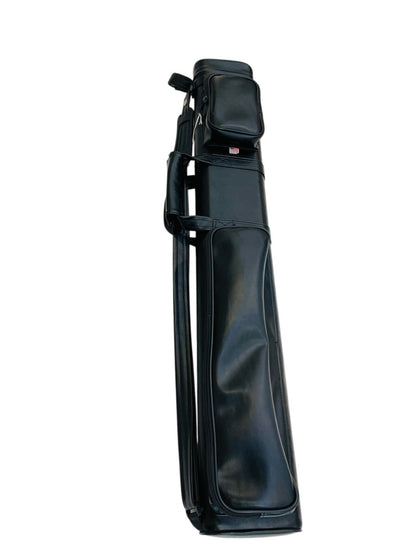 Action 2 Piece Billiard Pool Cue Sticks Combo Set with Fancy Black Carrier Case