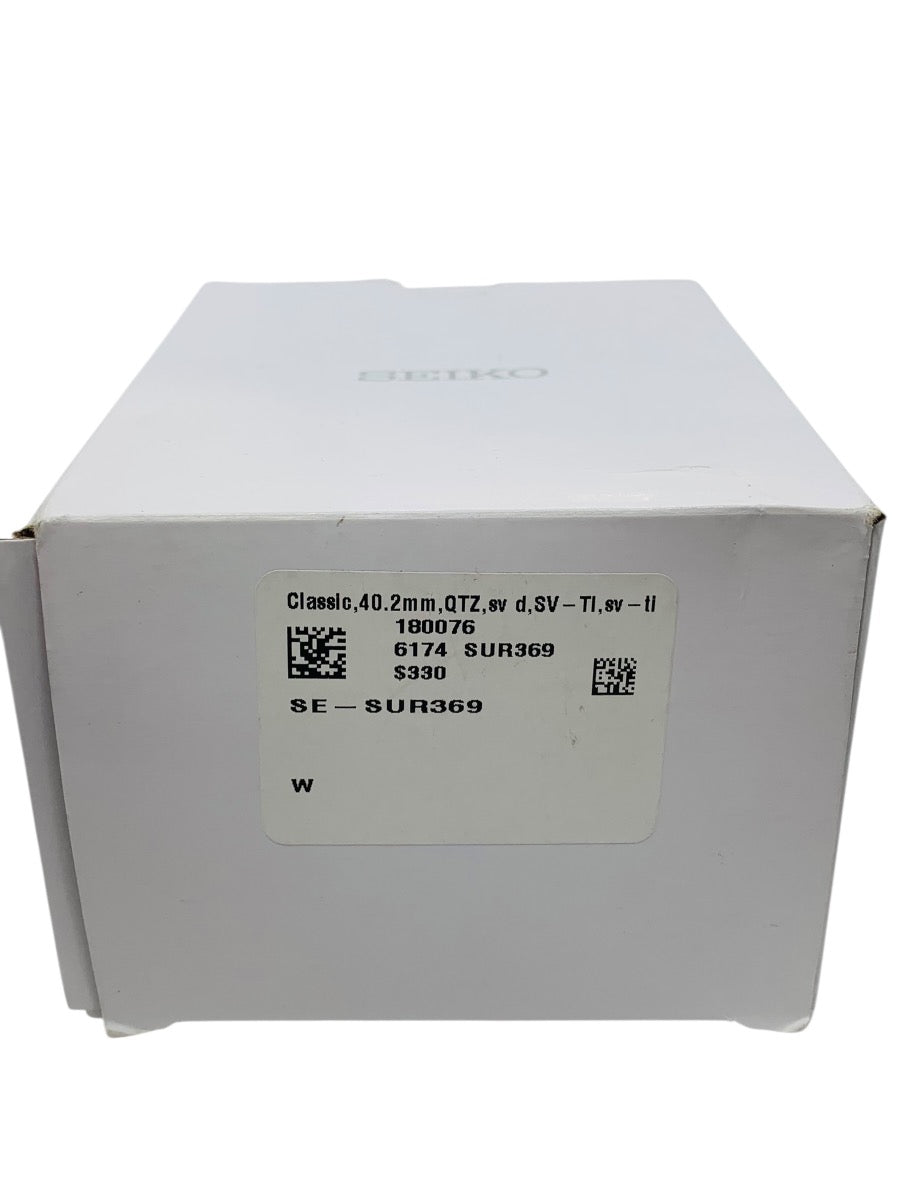 Seiko 6N52-00B0 Quartz Analog Watch Titanium 40mm Sapphire Crystal