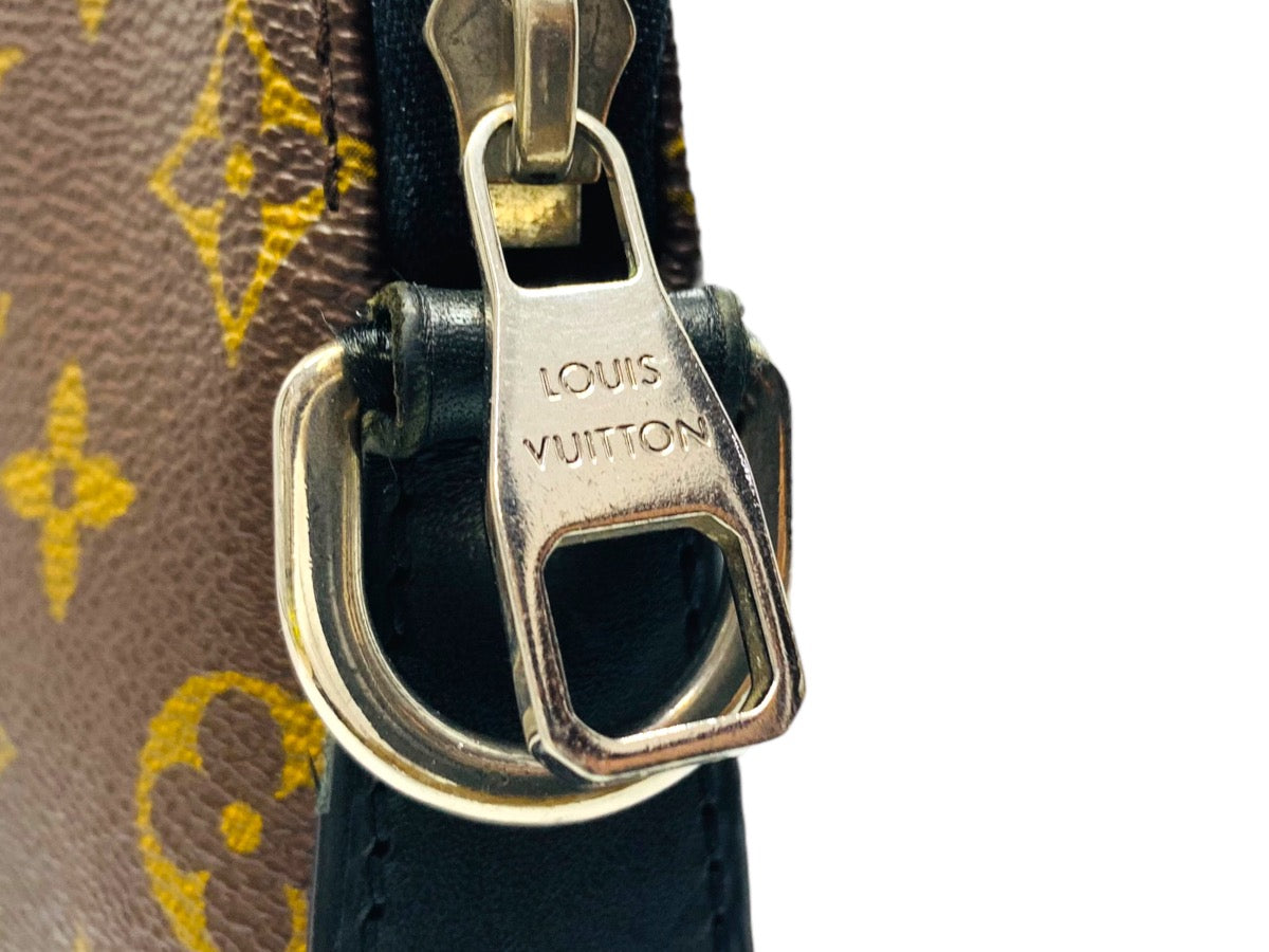 Louis Vuitton Monogram Macassar Porte Document Bag M40868 (READ)