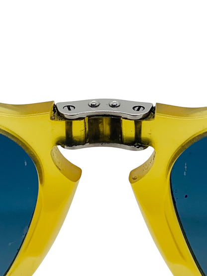 Persol Steve Mcqueen Yellow Polarized Sunglasses Folding 54□21 140