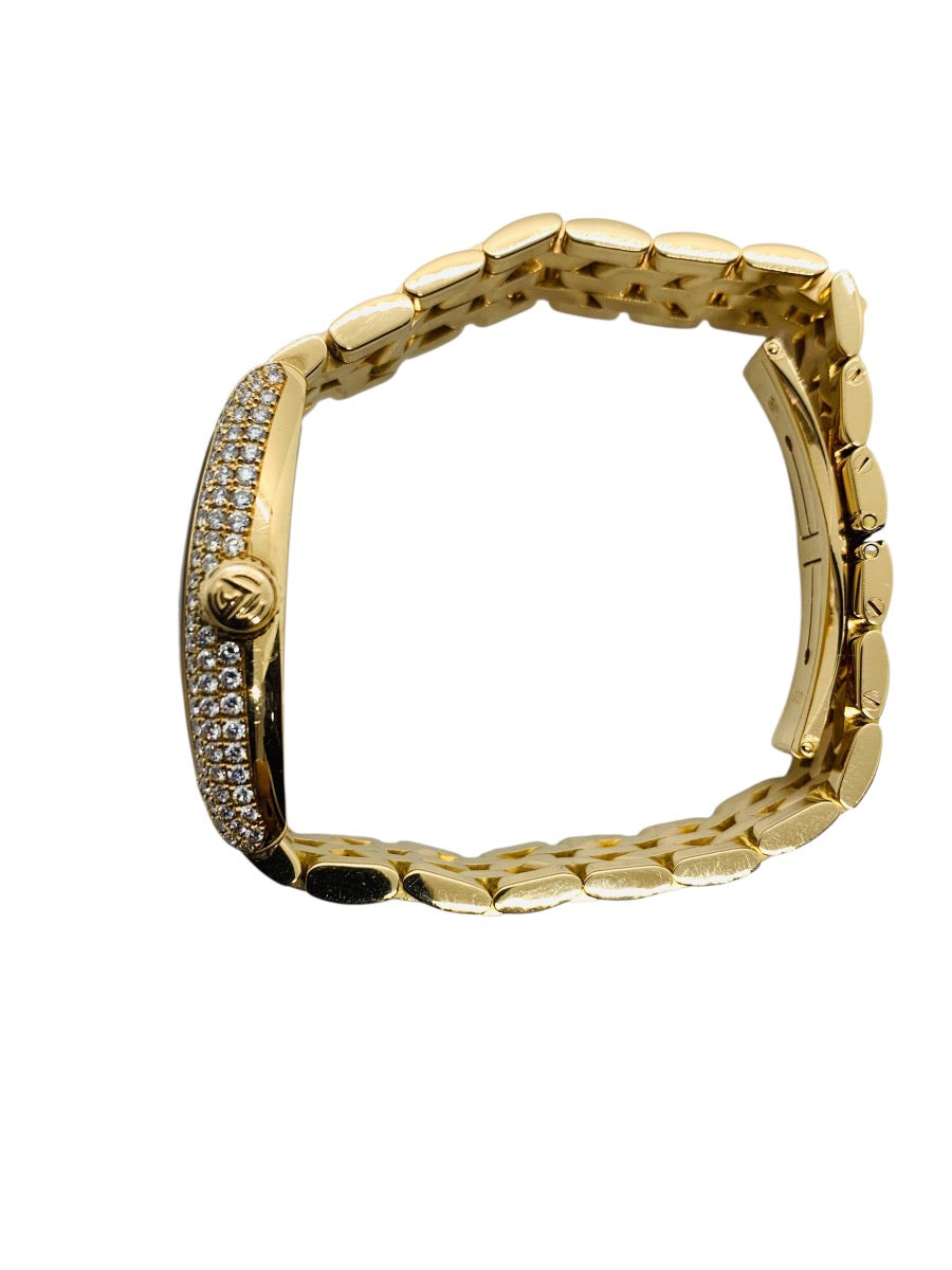 Franck Muller Cintree Curvex 18k Diamonds Ladies Watch | 1750 S6 PM D