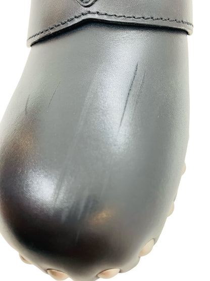 Prada Black Women's Studded Clog Shoes US 3