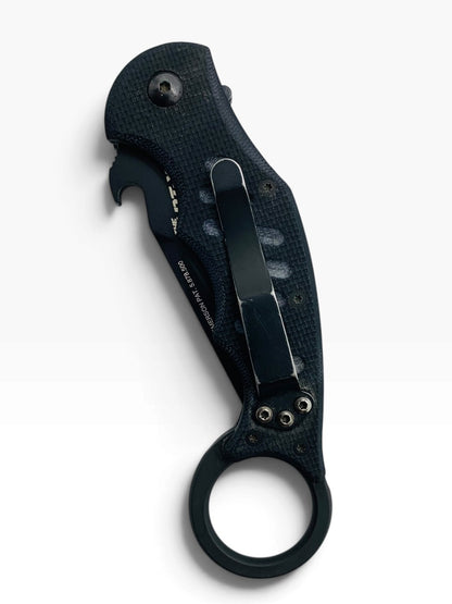 Fox Knives The Dart-XT Pocket Knife 7.5in Black Maniago