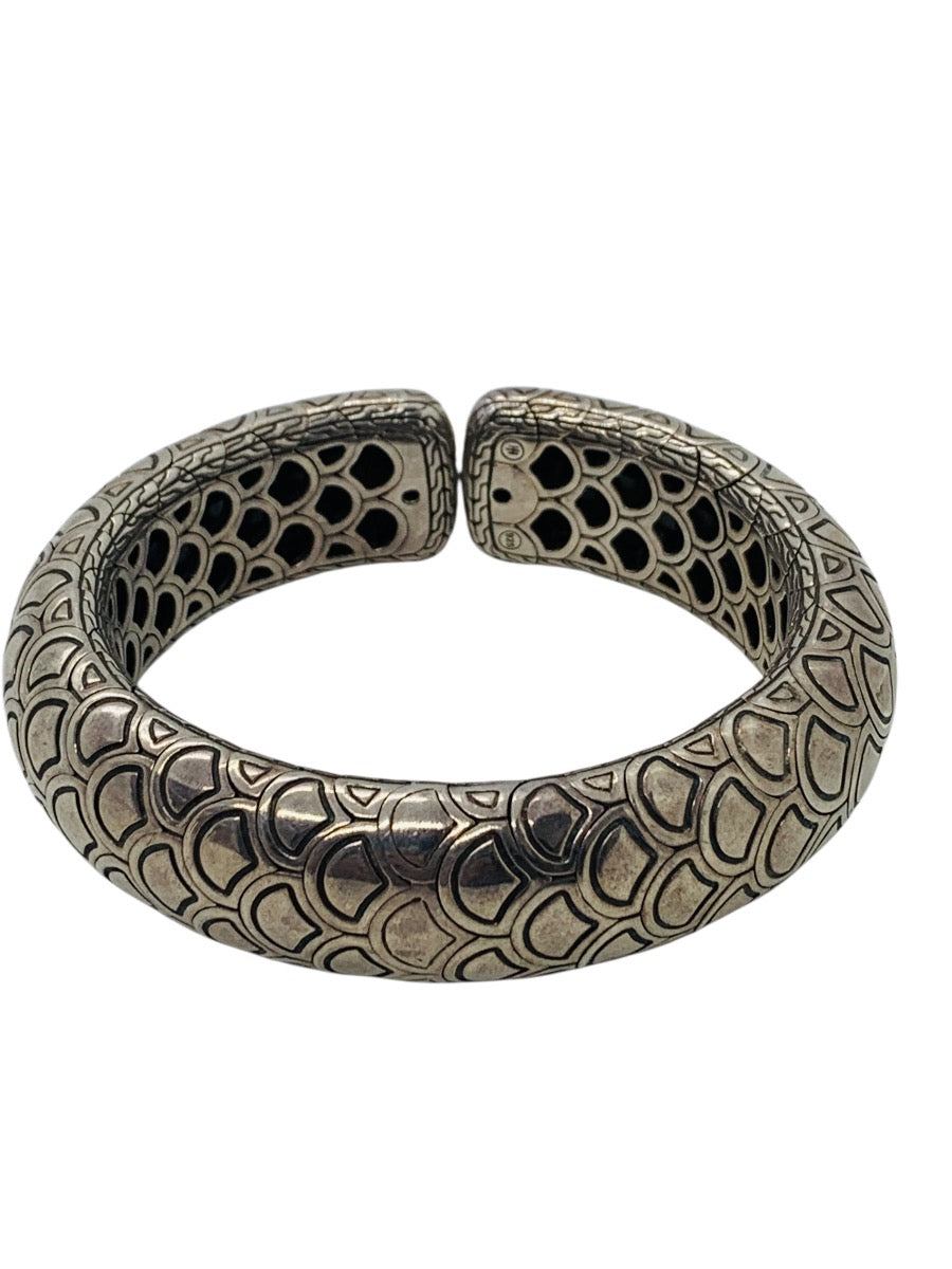 John Hardy Naga Collection Sterling Silver Flexible Cuff Bracelet 7"