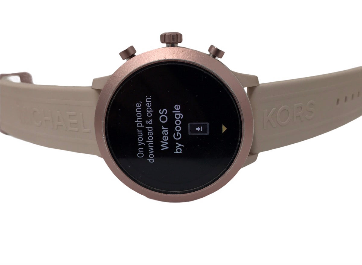 Michael Kors MKGO Pink Smartwatch MKT5070 (FOR PARTS)