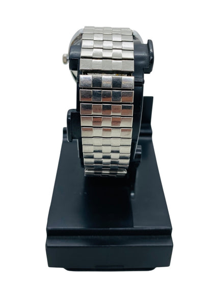 Vintage 1970s Timex Viscount Automatic Stainless Steel  Men's Watch.