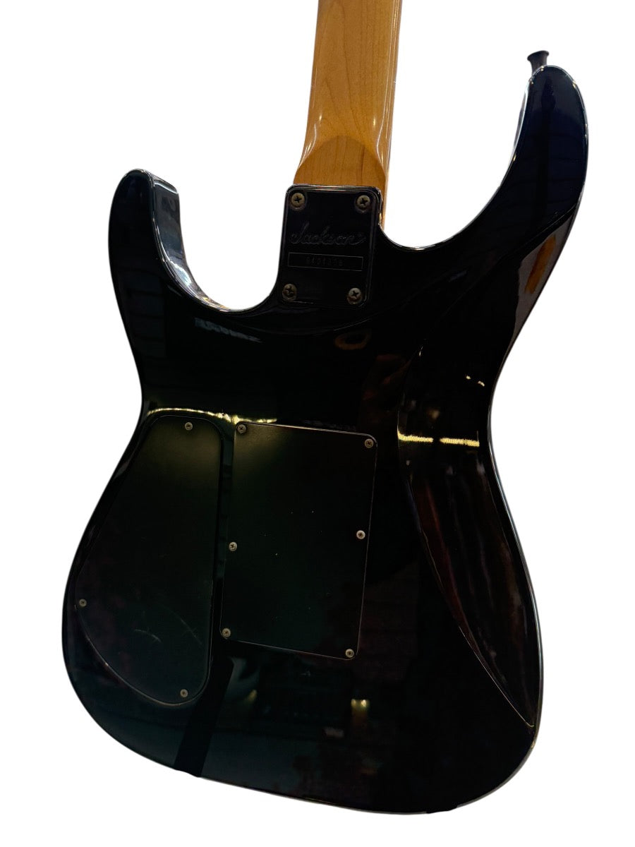1994 Japan Jackson Concept JDR-94 Black Solid Body 6 String Guitar