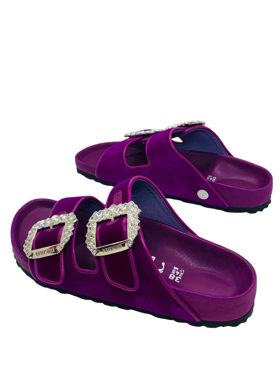 Manolo Blahnik for Birkenstock Arizona Fuschia | Size 38