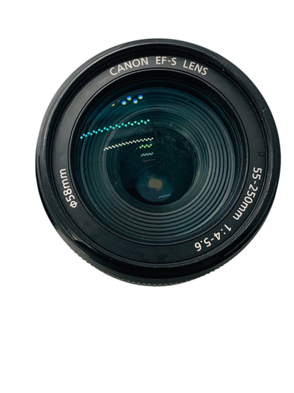 Canon EOS Rebel S Digital Camera with 18-55mm & 55-250mm Lenses Bundle