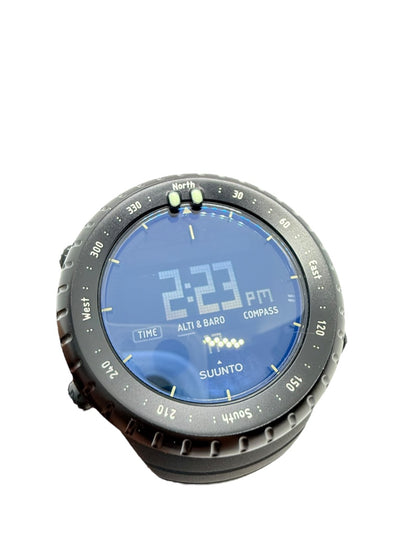 Suunto Core "All Black" Unisex Adults Watch Blue Tint SS014279010